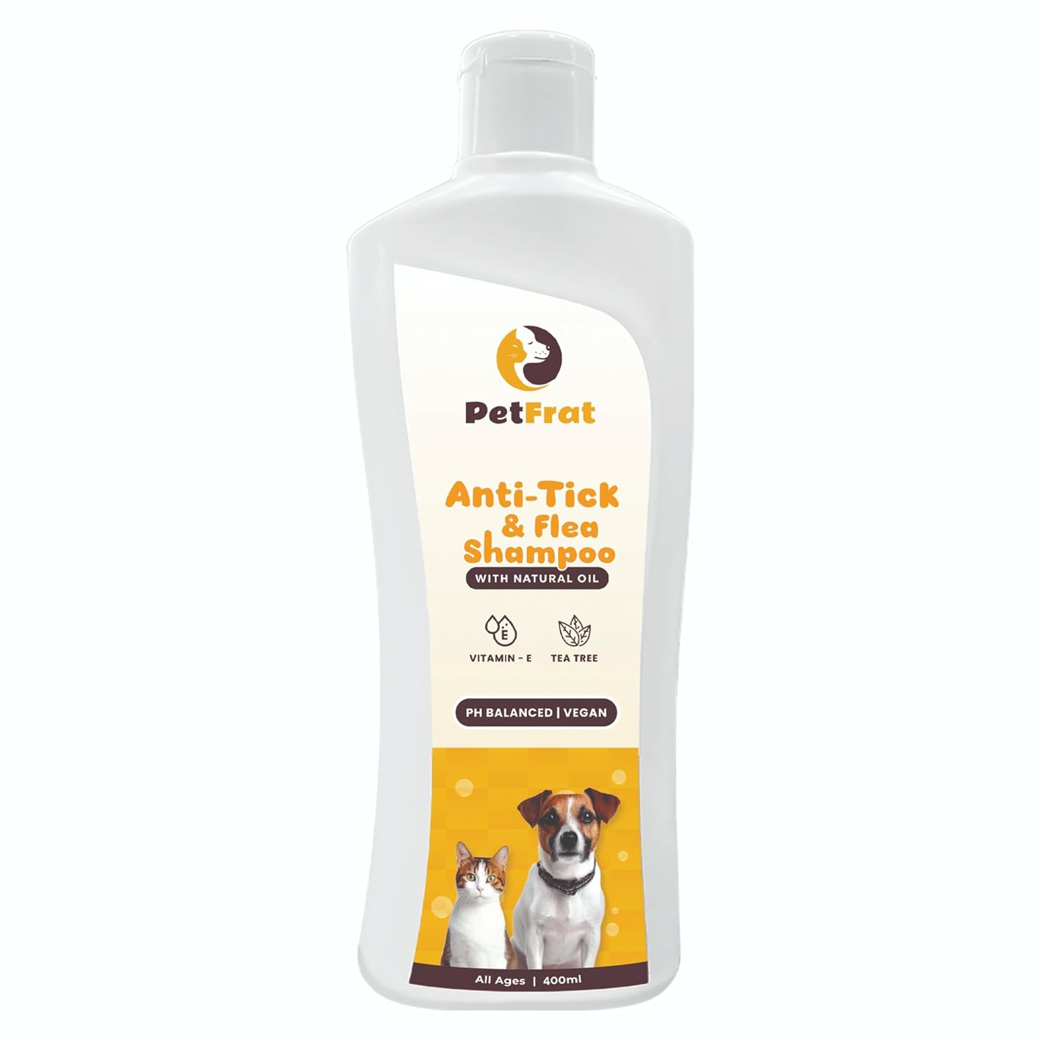 PetFrat Anti-Tick & Flea Pet Shampoo